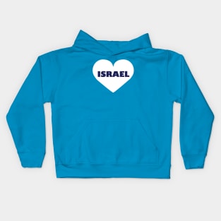 Israel in My Hart Kids Hoodie